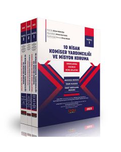 10 Nisan Komiser Yardımcılığı ve Misyon Koruma Sınavlarına Hazırlık Konu Anlatımı