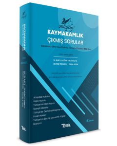 İmtiyaz Kaymakamlık Çıkmış Sorular