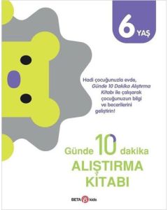 Günde 10 Dakika Alıştırma Kitabı - 6 Yaş
