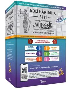 Müessir Adli Hakimlik Çalışma Seti Çıkmış Soru Bankası 2023