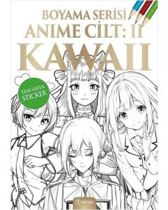 Anime Boyama Cilt 2 - Kawaii