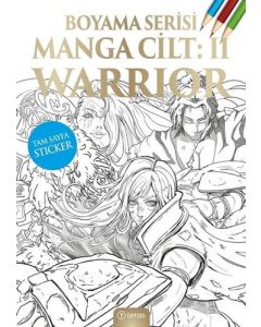 Manga Boyama Cilt 2 - Warrior