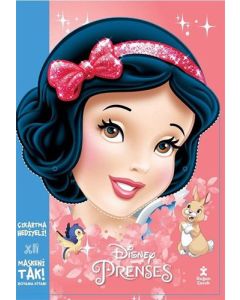 Disney Prenses - Maskeni Tak! Çıkartma Hediyeli Boyama Kitabı