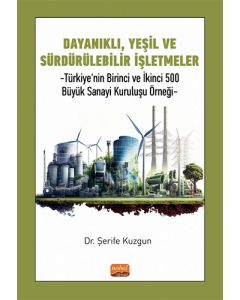 Dayanıklı, Yeşil ve Sürdürülebilir İşletmeler