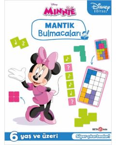  Disney Eğitsel Minnie - Çıkartmalı Mantık Bulmacaları