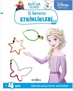 Disney Eğitsel Karlar Ülkesi El Becerisi Etkinlikleri - Yazıya Hazırlık