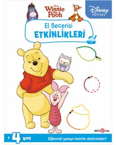 Disney Eğitsel Winnie the Pooh El Becerisi Etkinlikleri - Yazıya Hazırlık