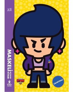 Brawl Stars Maskeli Boyama Kitabı