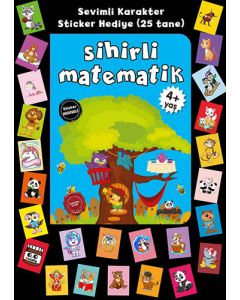 Stickerlı 4+ Yaş Sihirli Matematik