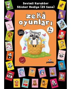 Stickerlı 5+ Yaş Zeka Oyunları
