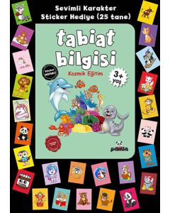 Stickerlı 3+ Yaş Tabiat Bilgisi (Kozmik Eğitim)