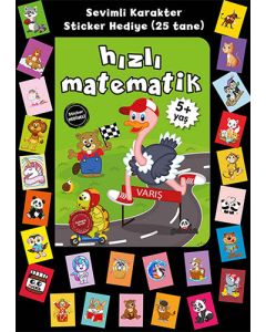 Stickerlı 5+ Yaş Hızlı Matematik