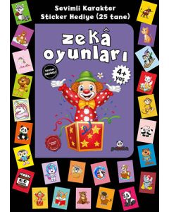 Stickerlı 4+ Yaş Zekâ Oyunları
