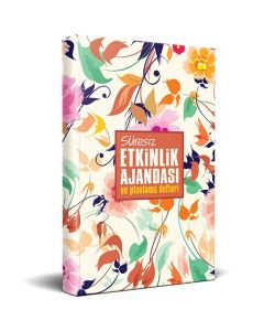 Süresiz Etkinlik Ajandası ve Planlama Defteri - İlkbahar