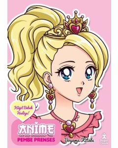 Anime Pembe Prenses Boyama Kitabı