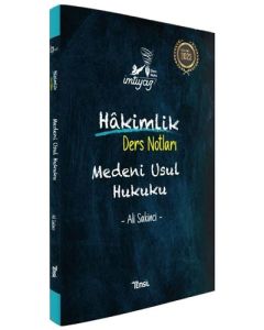 Hakimlik İmtiyaz Medeni Usul Hukuku Ders Notları