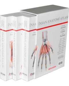 İnsan Anatomi Atlası 3 Cilt + İnternet Erişimi