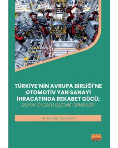 Türkiye’nin Avrupa Birliği’ne Otomotiv Yan Sanayi İhracatında Rekabet Gücü - Büyük Ölçekli İşletme Örnekleri