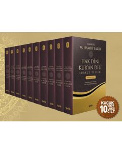 Hak Dini Kur'an Dili Türkçe Tefsiri - 10 Kitap Takım (Ciltli)