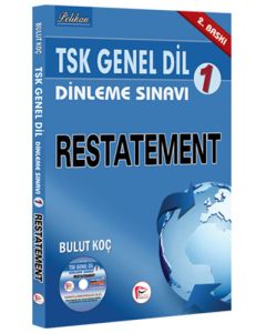 Tsk Genel Dil Dinleme Sınavı 1 Restatement
