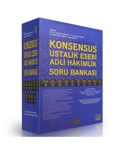 Konsensus Ustalık Eseri Adli Hakimlik Soru Bankası