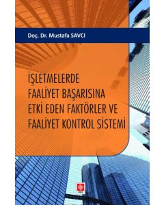 İşletmelerde Faaliyet Başarısına Etki Eden Faktörler ve Faaliyet Kontrol Sistemi 