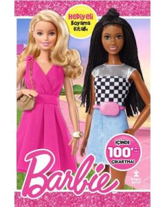Barbie - İçinde 100'den Fazla Çıkartma! Hediyeli Boyama Kitabı