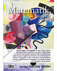 Matematik Dünyası Dergisi Sayı:117