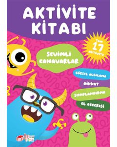 Aktivite Kitabı - Sevimli Canavarlar