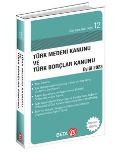 Türk Medeni Kanunu ve Türk Borçlar Kanunu