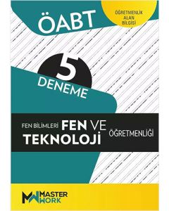 ÖABT Fen Bilimleri ve Teknoloji Öğretmenliği - Öğretmenlik Alan Bilgisi - 5 Deneme