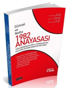 Güncel ve Notlu 1982 Anayasası