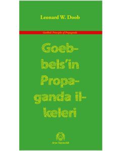 Goebbels’in Propaganda İlkeleri