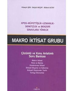 KPSS A Grubu Makro İktisat - Çözümlü ve Konu Anlatımlı Soru Bankası