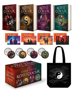 Kötü Çocuk Serisi - 4 Kitap Takım (Kutulu - Ciltli Set)