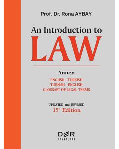 An Introduction To Law ( Ciltli )