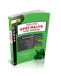 Külliyat KPSS Maliye Soru Bankası