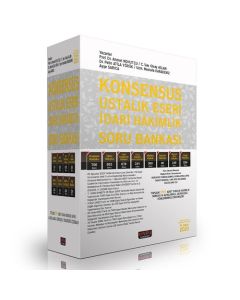 Konsensus Ustalık Eseri İdari Hakimlik Soru Bankası 2023