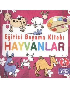 Eğitici Boyama Kitabı - Hayvanlar