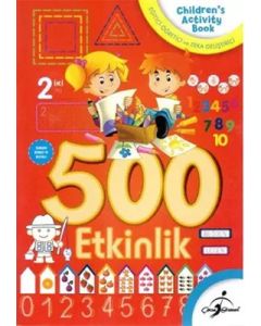 500 Okul Öncesi Aktiviteli Boyama (5 Kitap Takım)