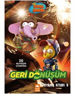 Kral Şakir Geri Dönüşüm Boyama Kitabı - 3