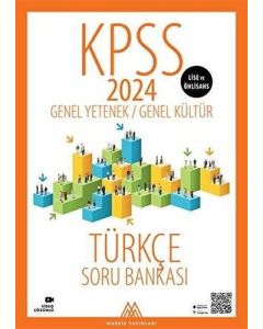 2024 KPSS Lise Ön Lisans GYGK Türkçe Soru Bankası
