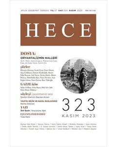 Hece Aylık Edebiyat Dergisi Sayı - 323