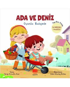 Ada ve Deniz Oyunlu Bahçede (Ciltli)