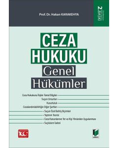 Ceza Hukuku Genel Hükümler (Ciltli)