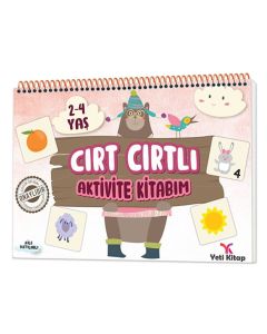 Cırt Cırtlı Aktivite Kitabım (2-4 Yaş)