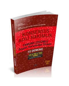 Konsensus Adli Hakimlik 10 Deneme