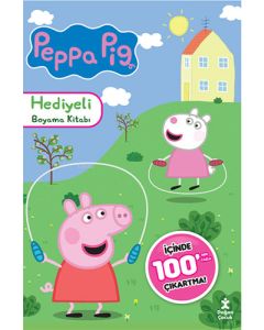 Peppa Pig - 100+ Çıkartma Hediyeli Boyama Kitabı