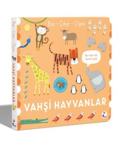 Bas - Çıkar - Oyna Vahşi Hayvanlar (Ciltli)