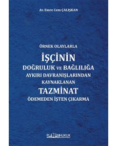 Örnek Olaylarla İşçinin Doğruluk Ve Bağlılığa Aykırı Davranışlarından Kaynaklanan Tazminat Ödemeden İşten Çıkarma